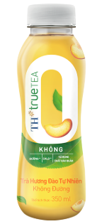Trà đào tự nhiên không đường TH true tea 350ml