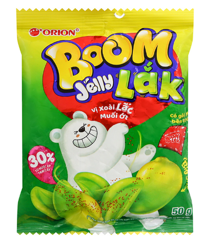 Kẹo dẻo Boom Orion vị xoài lắc muối ớt 81.5g