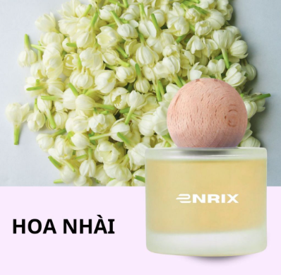 Tinh dầu khuấch tán NRIX Hương Nhài 50ml
