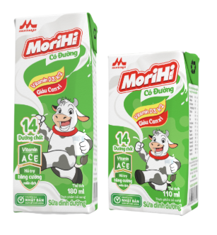 Sữa MoriHi có đường 180ml