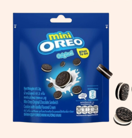 Bánh Oreo mini hương vani 58.4g