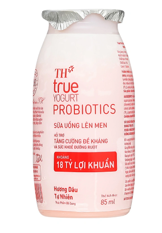 SULM hương Đào Probiotics TH Truemilk 85ml