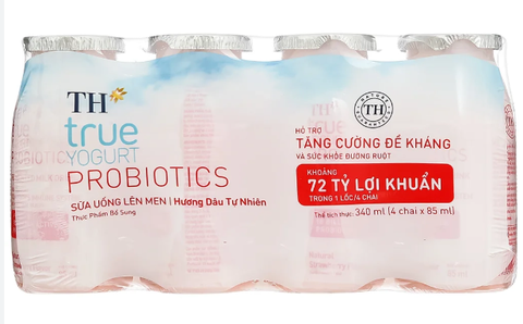 SULM hương Đào Probiotics TH Truemilk 85ml