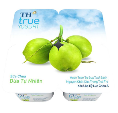 Sữa chua TH true milk vị dừa 100g