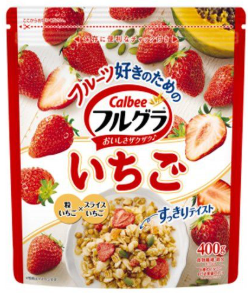 Ngũ cốc dâu tây Kellonggs Strawberry Granola Nhật Bản 400g