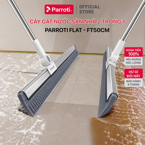 Cây gạt nước sàn nhà 2in1 Parroti Flat  FT50