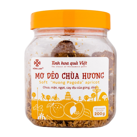 Mơ dẻo Chùa Hương Hồng Lam 200g