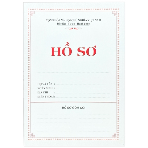 Bộ hồ sơ Hải Tiến HS02