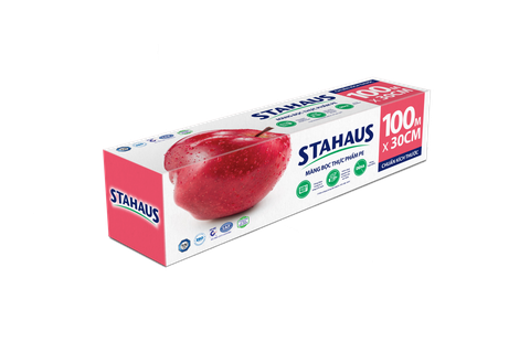 Màng bọc thực phẩm PE STAHAUS 30cm x 100m