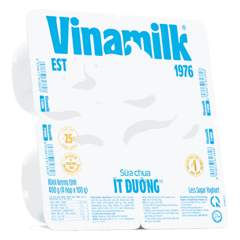 Vinamilk sữa chua ít đường 100g