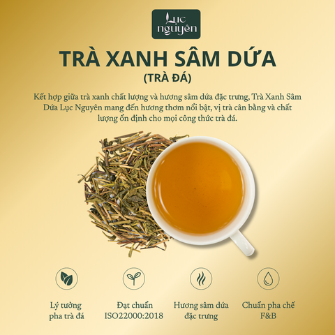 Trà Xanh Sâm Dứa (500G)