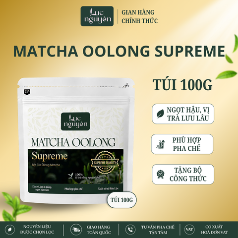 Bột Trà Ôlong Matcha 4 (100G)