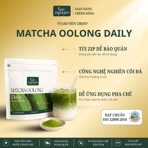 Bột Trà Ôlong Matcha 2 (100G)