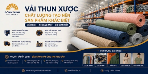 Vải thun xược là gì? Vì sao chất liệu này đang trở thành xu hướng mới trong ngành may mặc?