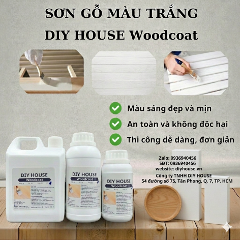 Mẹo Tránh Hiện Tượng Ngả Vàng Khi Sơn Gỗ Màu Trắng Từ Chuyên Gia