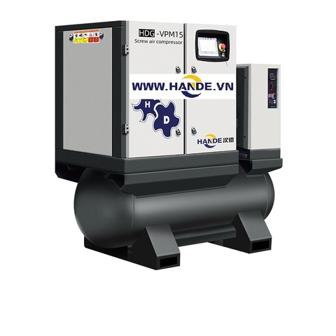 Máy nén khí HANDE HDG-VPM15 (4in1, 15kw, 16 Bar)