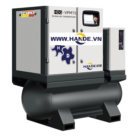 Máy nén khí HANDE HDG-VPM15 (4in1, 15kw, 16 Bar)