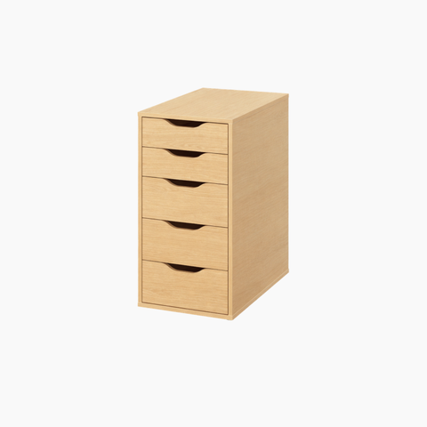 Tủ lưu trữ ARDEN HGF 5 ngăn kéo, gỗ MDF, 40x60x71cm, TLT060