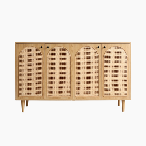 Tủ giày ZENITH HGF 4 cánh, gỗ MDF, 140x35x100cm, TG009