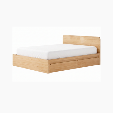 Giường ngủ hiện đại EMAM HGF, gỗ MDF, 1m2/1m4/1m6/1m8, GN006