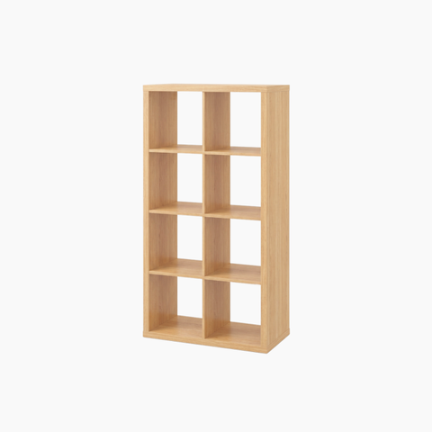 Kệ sách BETH HGF 8 ngăn, gỗ MDF, 75x30x144cm, KS007