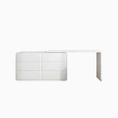Bàn trang điểm ORIANA HGF 6 hộc, gỗ MDF phủ sơn 2K, 120x40x75cm, BTD019