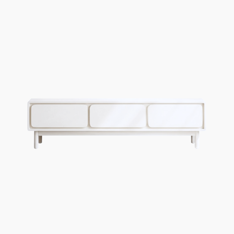 Tủ tivi CLOE HGF 3 hộc kéo, gỗ MDF phủ sơn 2K, 180x40x55cm,TTV039