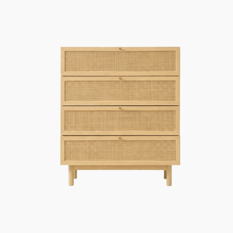 Tủ lưu trữ MEY HGF 4 hộc kéo, gỗ MDF, 80x40x90cm, TLT067