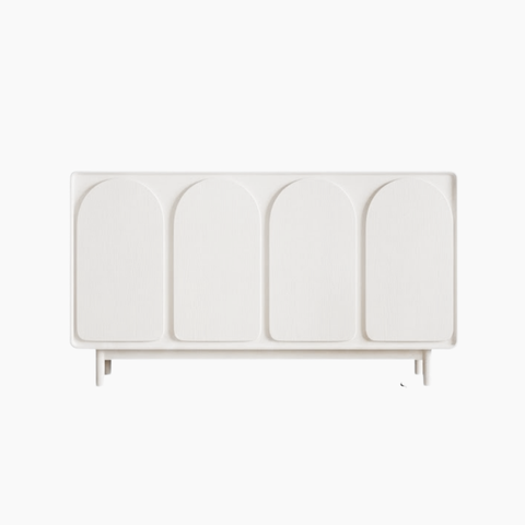 Tủ lưu trữ ANNI HGF 4 cánh, gỗ MDF phủ sơn 2K, 140x40x80cm, TLT023