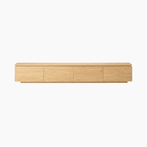 Tủ tivi DELILA HGF 4 ngăn kéo, gỗ MDF, 160/180/200/220x40x40cm, TTV003