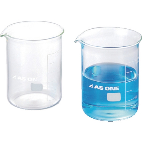 2-5091-03 AS ONE  Cốc thủy tinh 100ml