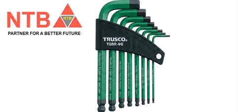 TGBR-9S Trusco Color Ball-point Hexagonal Wrench