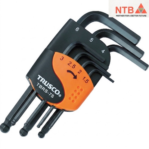TBRS-7S Trusco Ball-point Hexagonal Wrench