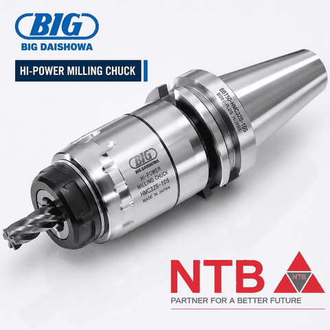 Hi-Power Milling Chuck BIG DAISHOWA – Đầu Kẹp Dao Phay Lực Kẹp Cao Cho Máy CNC