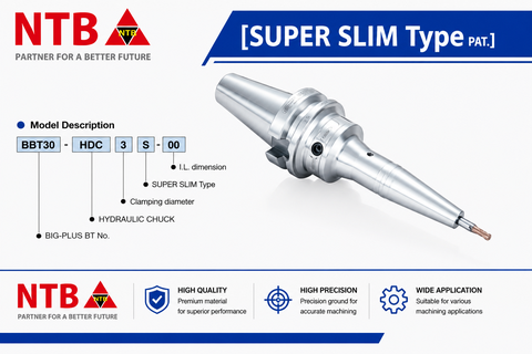 BIG DAISHOWA Hydraulic Chuck BT30/BT40 Đầu kẹp thủy lực độ chính xác cao