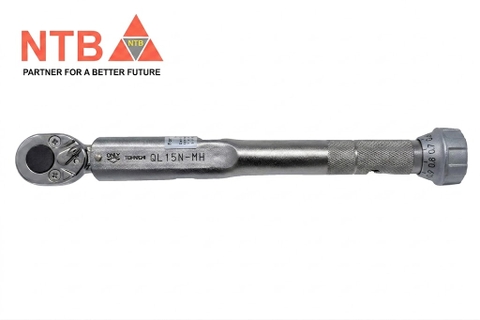 QL25N-MH Tohnichi Ratchet Head Type Adjustable Torque Wrench with Metal Handle