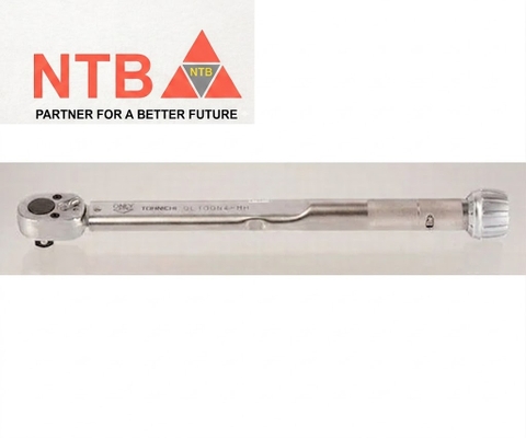 QL140N-MH Tohnichi Ratchet Head Type Adjustable Torque Wrench with Metal Handle