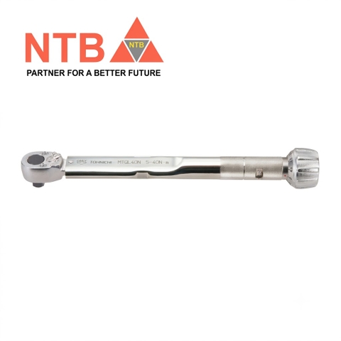 QSP25N3-MH Tohnichi Ratchet Head Type Preset Torque Wrench with Metal Handle
