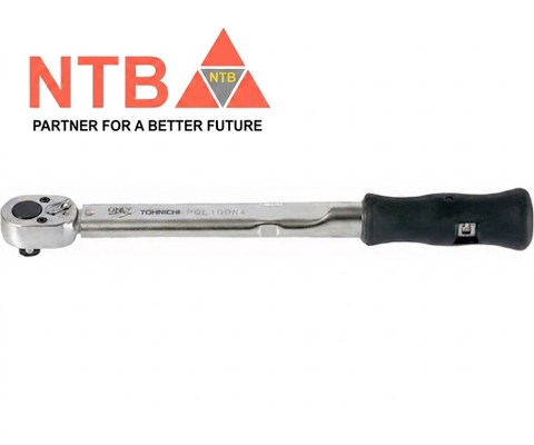 PQL100N4 Tohnichi Ratchet Head Type Pre-Lock Torque Wrench