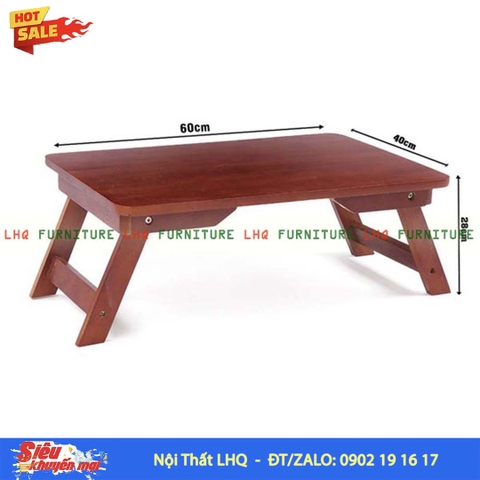 Bàn Trà Nhật Chân Thang 4*6 BCTH46 – Gỗ Cao Su