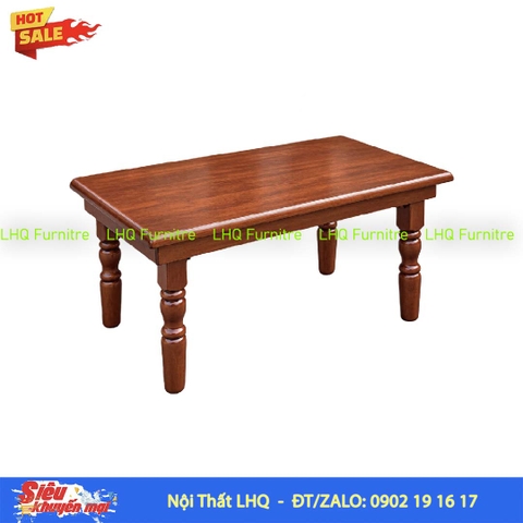 Bàn Trà Nhật Chân Tiện BCT57 – Gỗ Cao Su Tự Nhiên