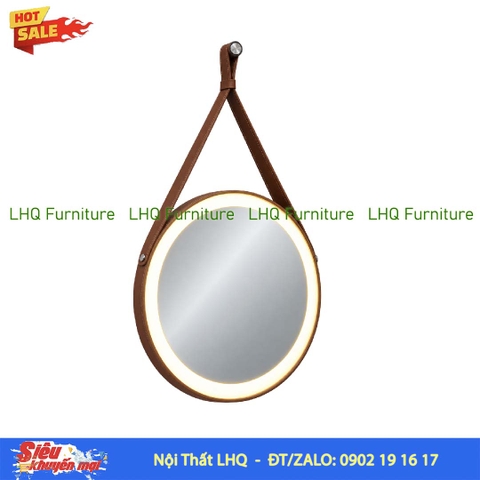 Gương Treo Cảm Ứng D40 cm, Cường độ sáng tùy chỉnh