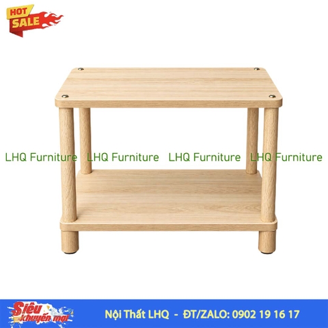 Kệ trang trí 2 tầng 50x30x39cm – Nhỏ gọn, tiện dụng cho nhiều không gian