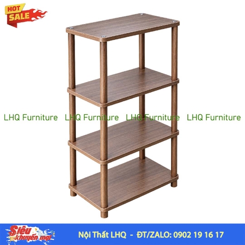 Kệ trang trí 4 tầng 50x30x101cm – Tăng không gian lưu trữ theo chiều cao
