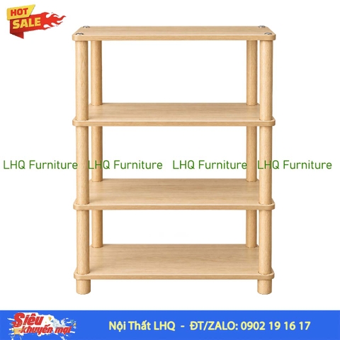 Kệ Trang Trí 4 Tầng Siêu Rộng 70cm – MDF Melamin
