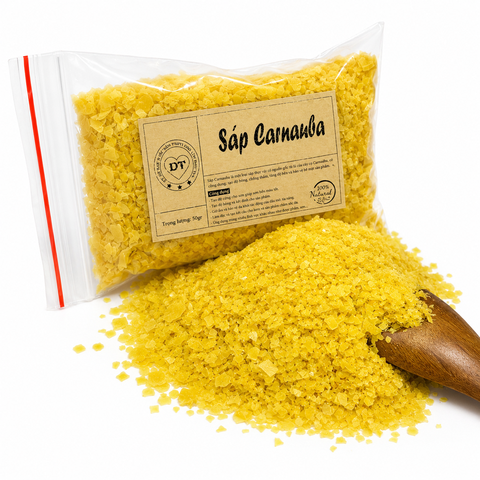 Sáp carnauba làm son làm nến