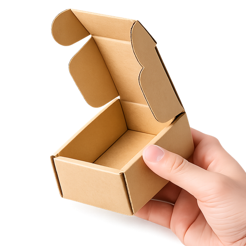 Hộp Carton Nắp Gài Trơn 10x10x5 cm Đóng Gói Hàng Hóa