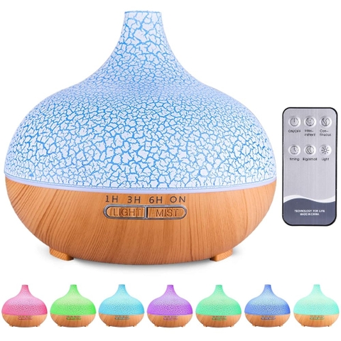 Máy Khuếch Tán Tinh Dầu 500ML có REMOTE