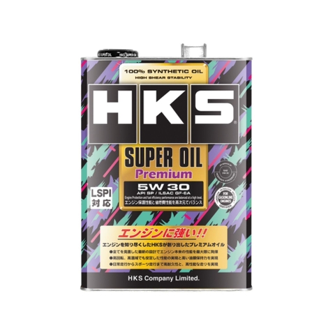 Dầu nhớt hiệu suất HKS 5W30 SP, 100% Synthetic (CAN 4L)