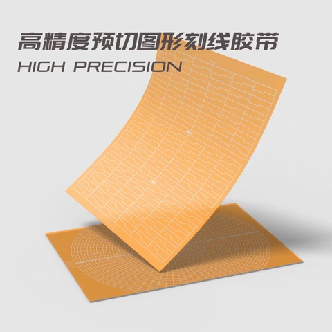 PRE-CUT SCRIBING TAPE